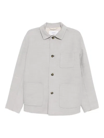 Lardini Wool Jacket In Gray