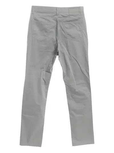 Pre-owned Hermes Cotton Pants In Gray