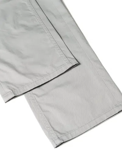 Pre-owned Hermes Cotton Pants In Gray