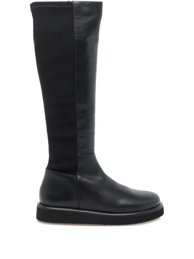Paloma Barceló Platform Over-the-knee Boots In Black