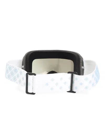 Casablanca Monogram-strap Ski Goggles In Blue