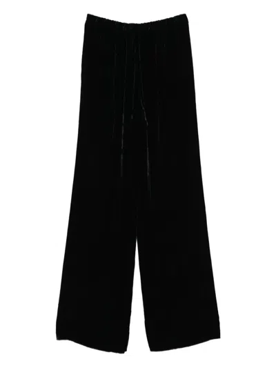 Antonelli Elasticated-waist Pants In Black