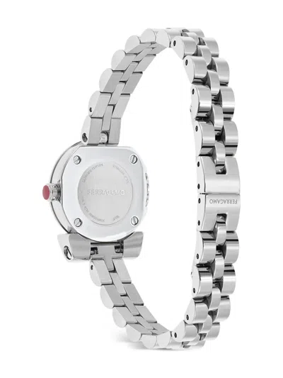 Ferragamo Gancino Bracelet Watch In Metallic