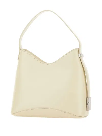 Osoi Top-handle Zip Shoulder Bag In Neutral