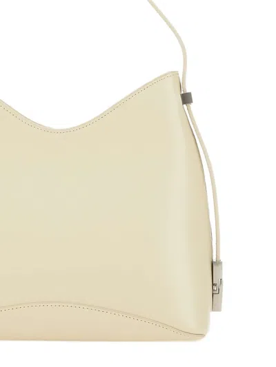 Osoi Top-handle Zip Shoulder Bag In Neutral