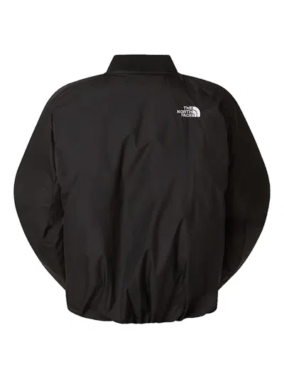 The North Face Black Leather Pack Insulated Jacket In Black