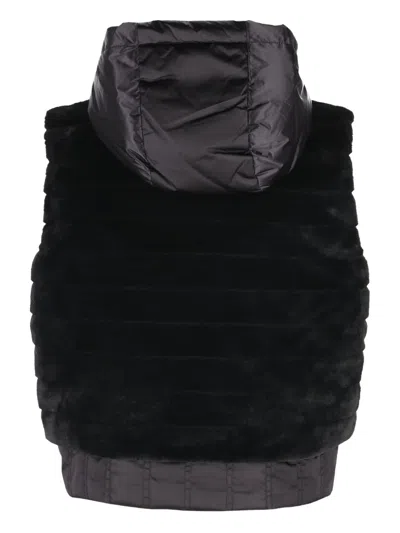 Bogner Hooded Gilet In Black
