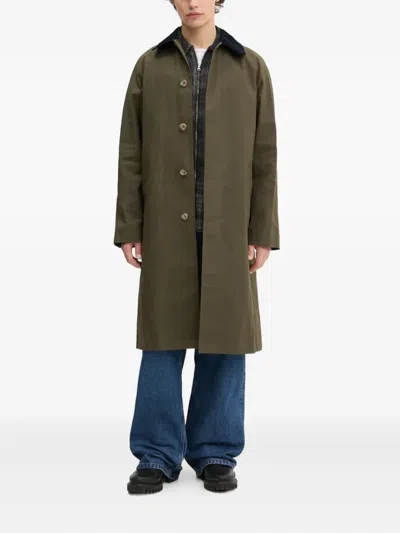 Won Hundred Mens Zayne Zip Shirt In Gray