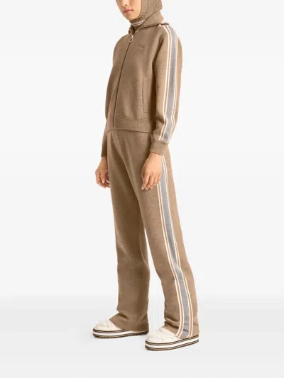 Fusalp Wool-blend Benada Sweatpants In Nude