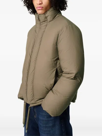 Axel Arigato Lunar Puffer Jacket In Green