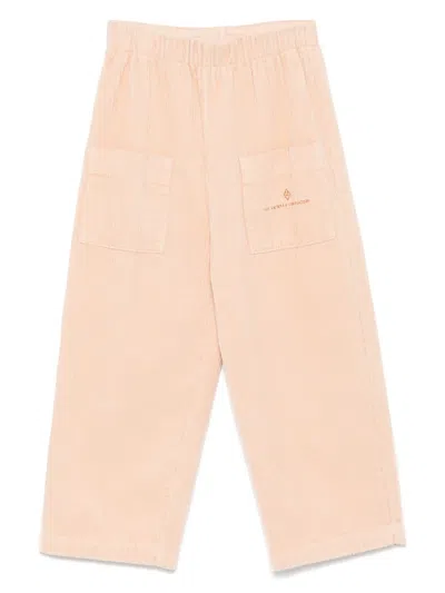 The Animals Observatory Patch-pockets Corduroy Trousers In Neutral