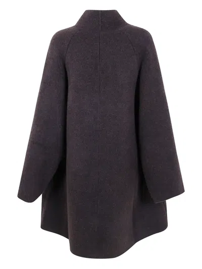 Boboutic Emporio Armani Logo Cotton Polo Shirt In Gray