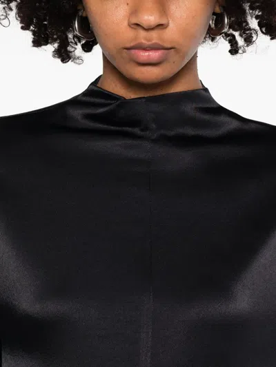 半透明拼接连衣裙