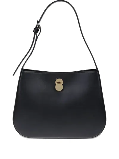 Fabiana Filippi Eclissi Hobo Bag In Black
