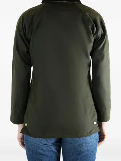 Barbour Buttoned-pocket Jacket In Green