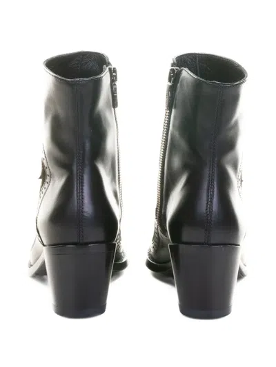 Ducanero Pointed-toe Ankle Boots In Black