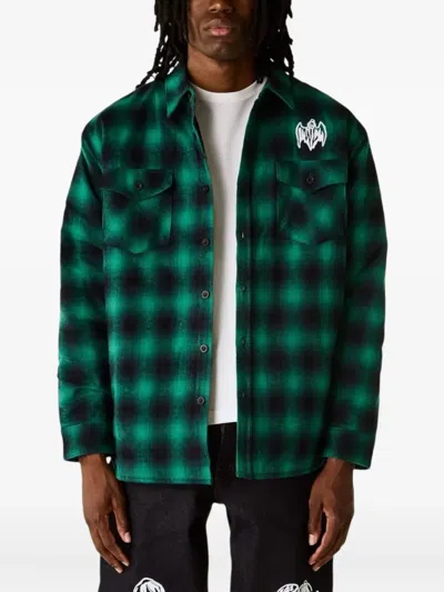 Warren Lotas Checked-pattern Shirt In Multi