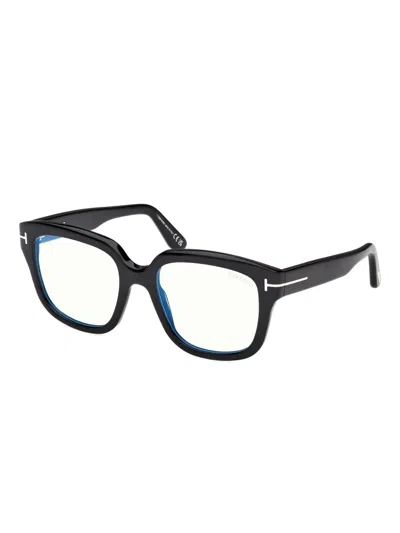 Tom Ford Ft6094-b Oversized Square Frame Sunglasses In Black