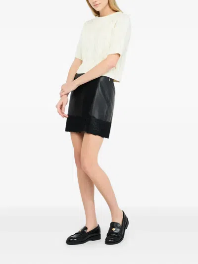 Liu •jo Female Skirts Liu Jo Cf5379 E0624 22222 In Black