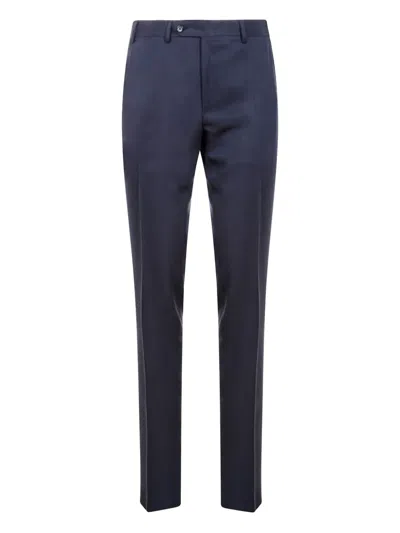 Canali Two-button Patch-pocket Suit In Blue