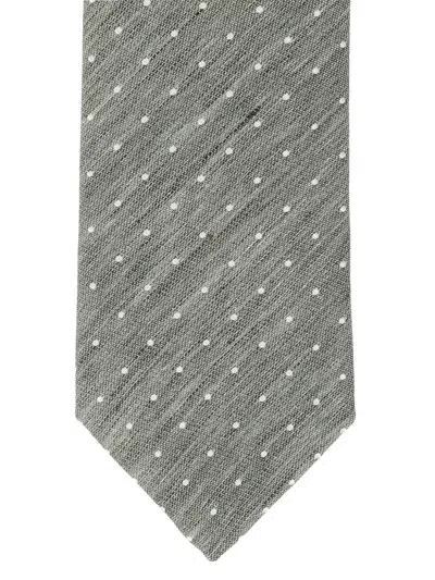 Bigi Milano Polka-dot Tie In Green