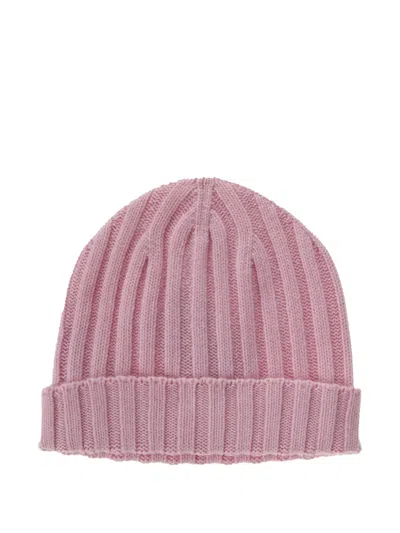 Alpha Industries Ribbed-knit Cashmere Beanie In Blue