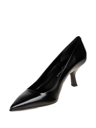 Sergio Levantesi 70mm Kendra Pointed-toe Stiletto Pumps In Black