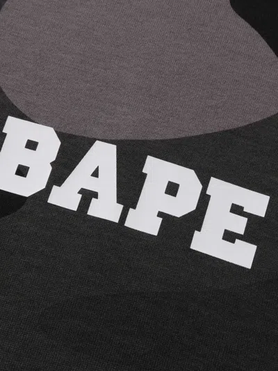 A Bathing Ape Mega Color Camo T-shirt In Black