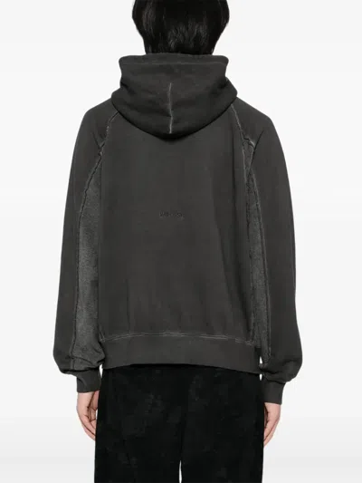 Izzue Logo-embroidered Hoodie In Gray