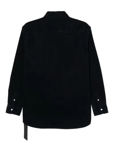 Izzue Logo-patch Shirt In Blue