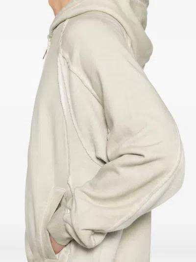 Izzue Logo-embroidered Hoodie In White