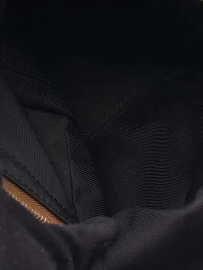 Pre-owned Louis Vuitton 2021-2025 Monogram Reverse Mini Palm Springs Backpack In Brown