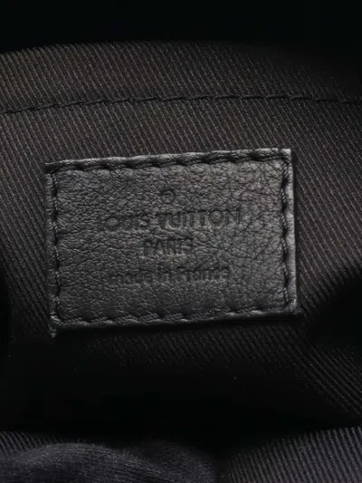 Pre-owned Louis Vuitton 2021-2025 Monogram Reverse Mini Palm Springs Backpack In Brown