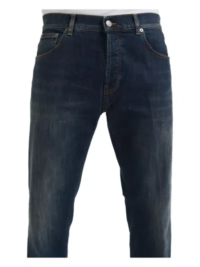 Dondup Five-pocket Jeans In Blue