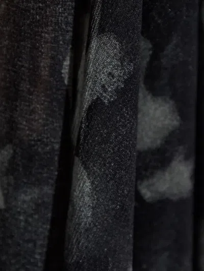 Misbhv Keyhole-neck Asymmetric Dress In Black