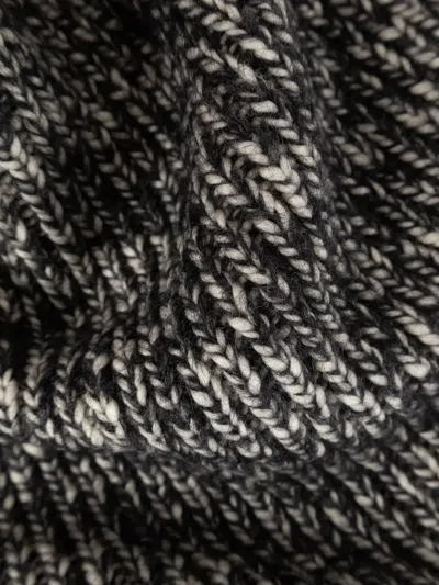 Isabel Marant Luca Mohair And Wool Blend Scarf In Gray