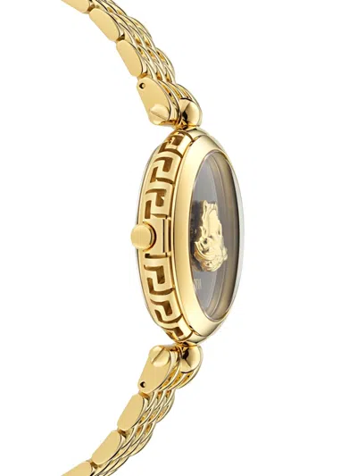 Versace Medusa Heritage 38mm In Gold