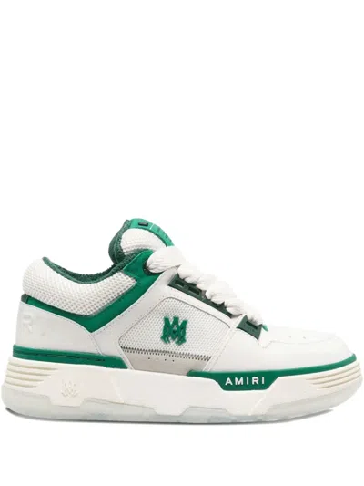 Amiri Logo-patch Sneakers In White