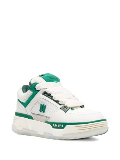 Amiri Logo-patch Sneakers In White