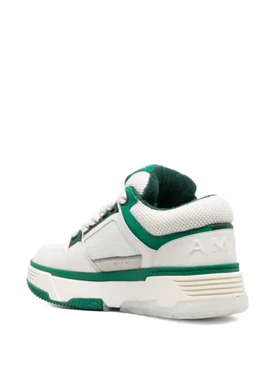 Amiri Logo-patch Sneakers In White