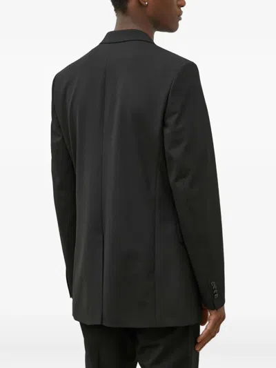 Tiger Of Sweden Buttoned Single-breasted Blazer In Black