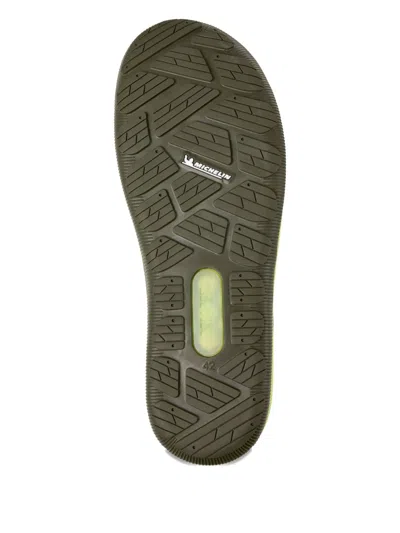 Camper Peu Pista Ankle Boots In Green