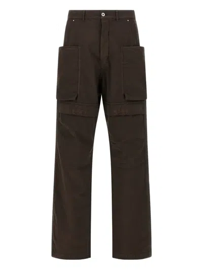 Rick Owens Drkshdw Jeans In Brown