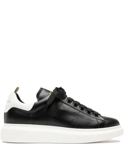 Officine Creative Krace 015 Leather Sneakers In Black