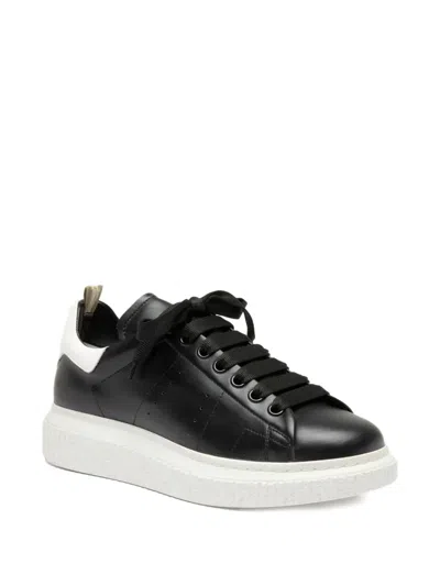 Officine Creative Krace 015 Leather Sneakers In Black