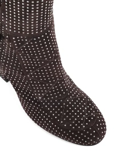 Laurence Dacade Dacade Suede Boots In Brown