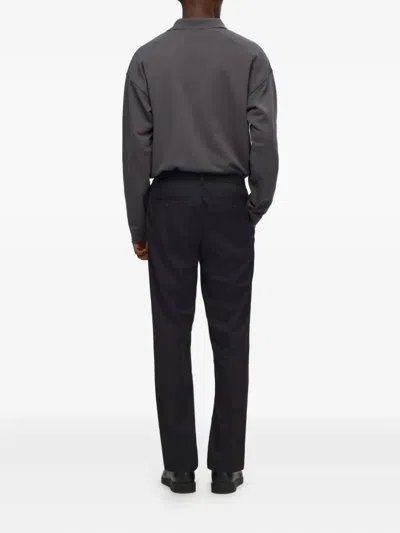 Selected Drawstring Trousers In Black