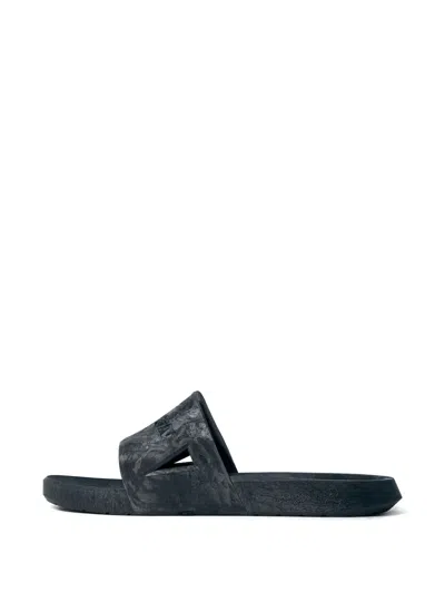 Salomon Summeride Logo-motif Slides In Gray
