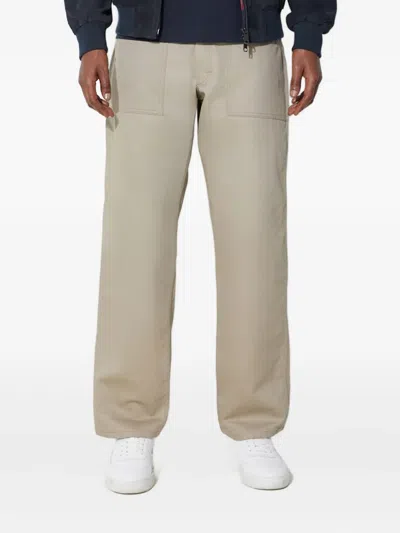 Stan Ray Fatigue Buttoned-pocket Trousers In Neutral