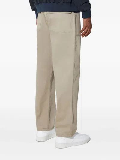 Stan Ray Fatigue Buttoned-pocket Trousers In Neutral